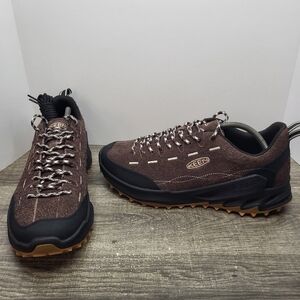 Keen Jasper Zionic Low Hiking Trail Shoes Java Birch Suede 1031487 Men's 11 NEW